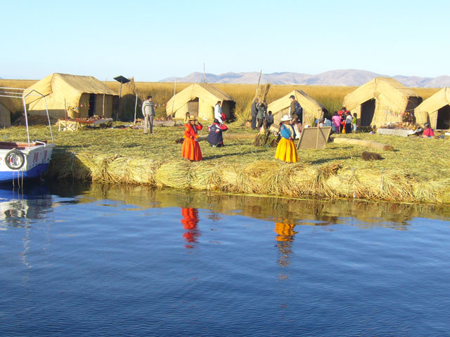 La ciudad de Puno Perú